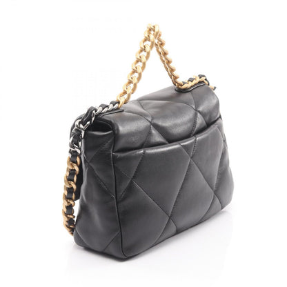 Chanel Shoulder Bag 19 Dizeneuf Matelasse As1160 Black Lambskin (sheep Leather)