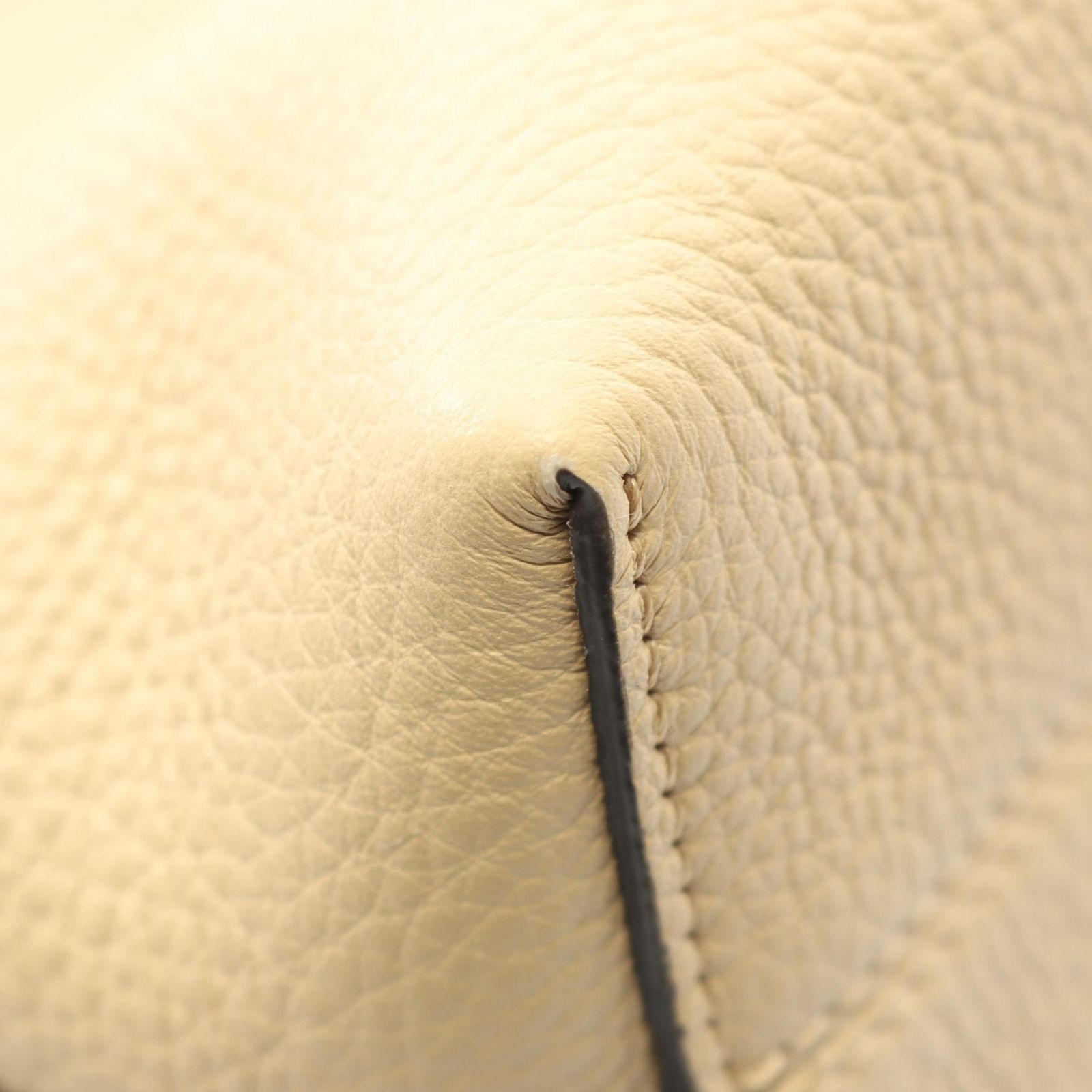 Fendi Handbag by the Way Selleria Mini 8bs098 Beige Leather Selleria by the Way