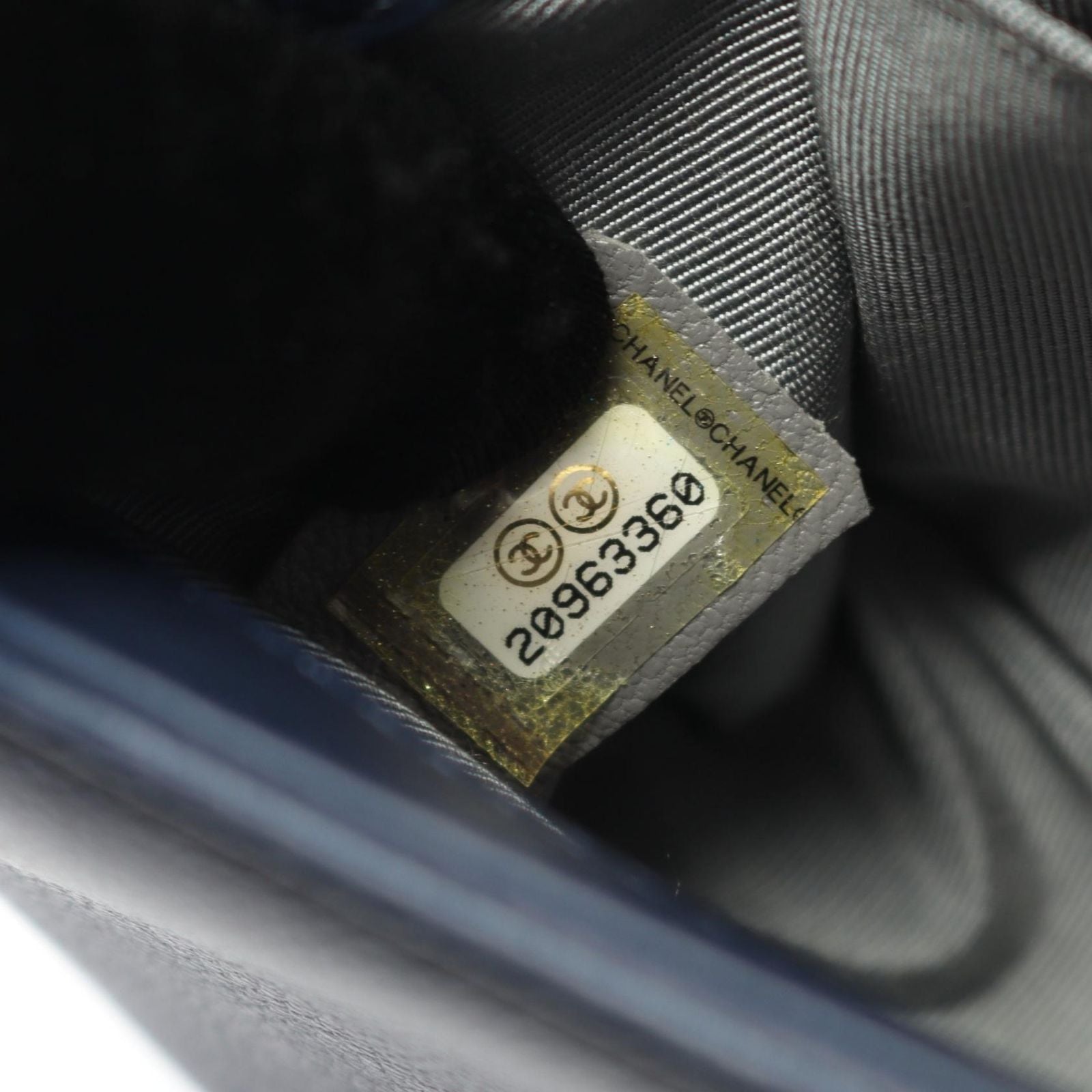 Chanel Shoulder Bag Boy Chanel Small Wild Stitch Navy Leather Boy Chanel Wild