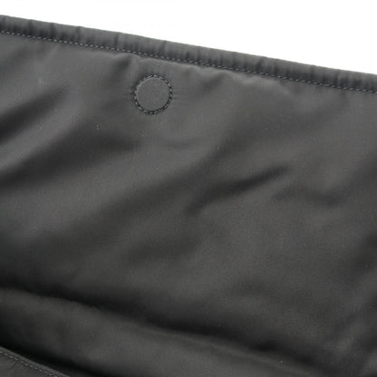 Prada Shoulder Bag Medium Padded Re-Nylon 1bd255 Black Nylon Leather Padded