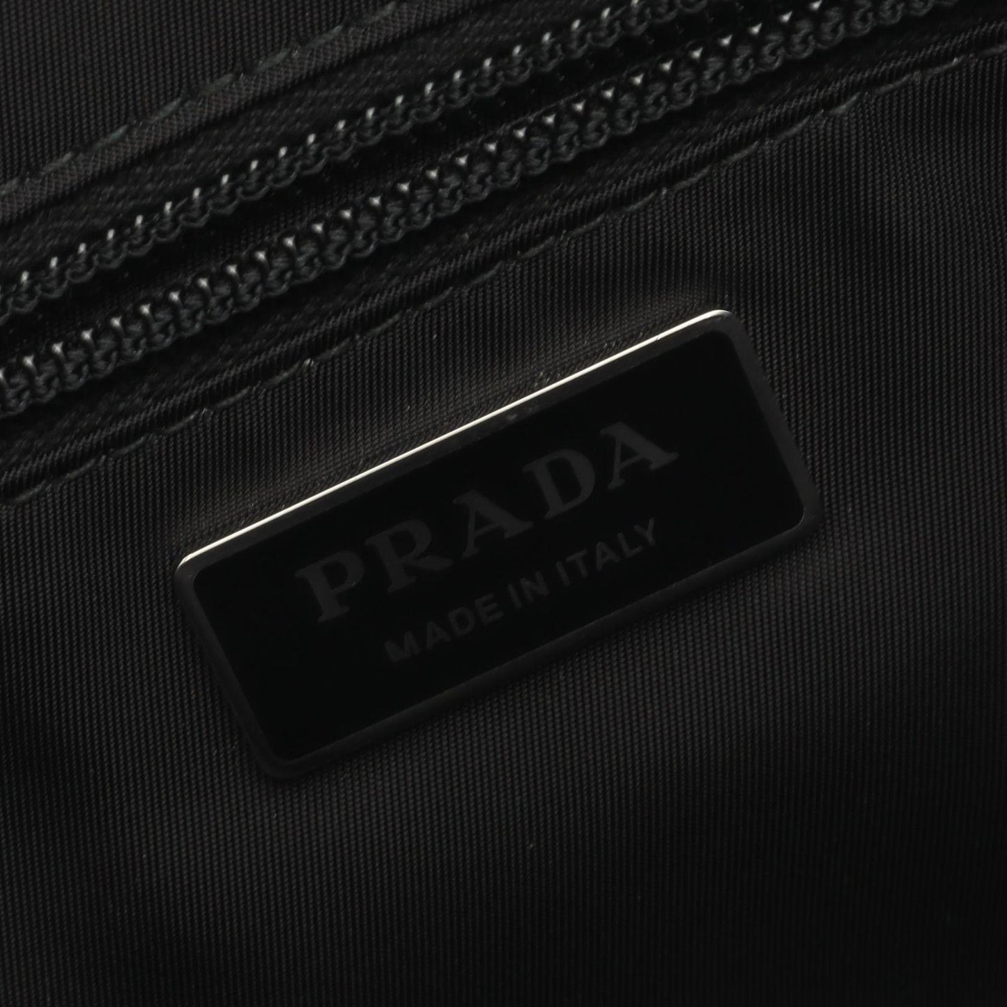 Prada Shoulder Bag Medium Padded Re-Nylon 1bd255 Black Nylon Leather Padded