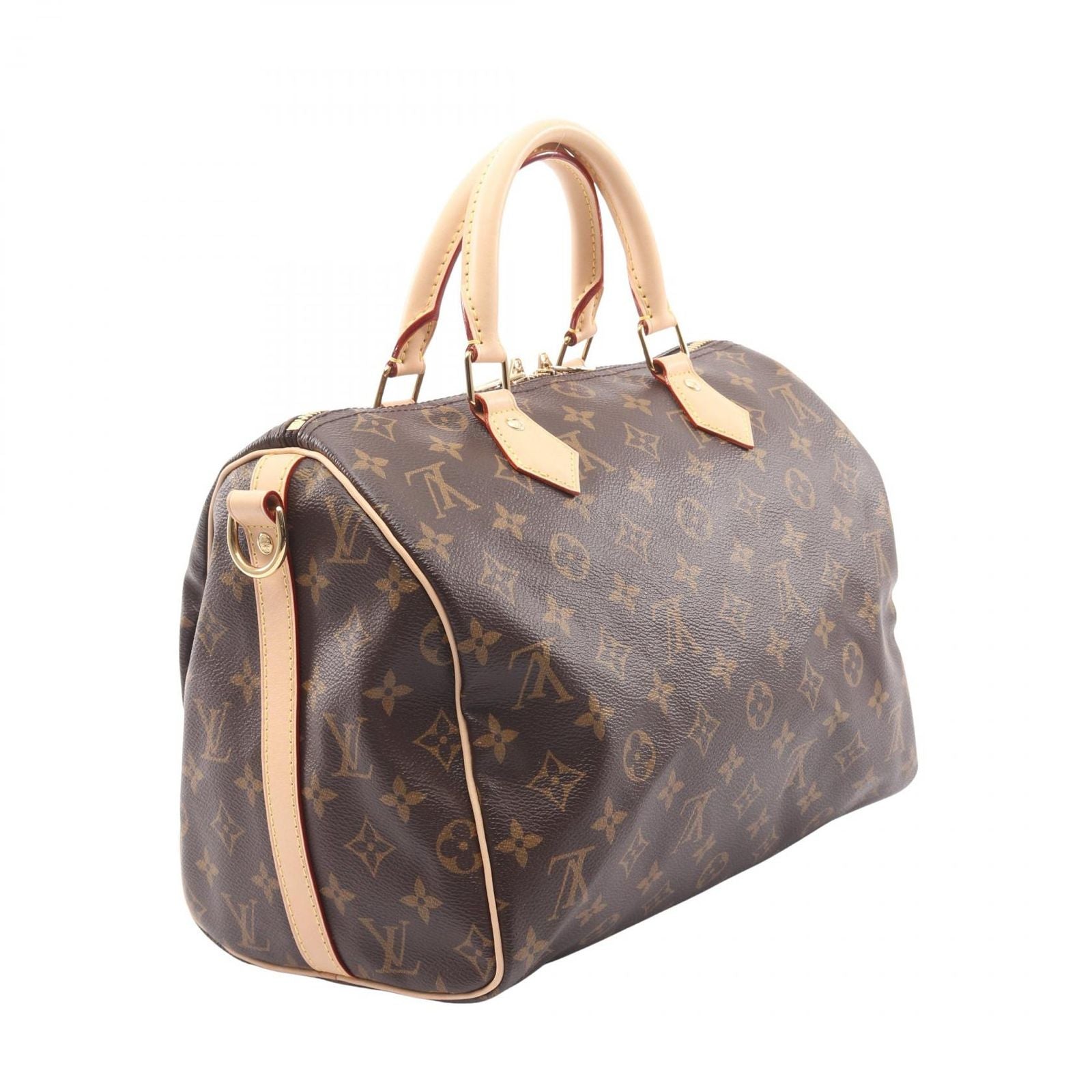 Louis Vuitton Handbag Speedy Bandouliere 30 M46980 Pvc Coated Canvas Leather