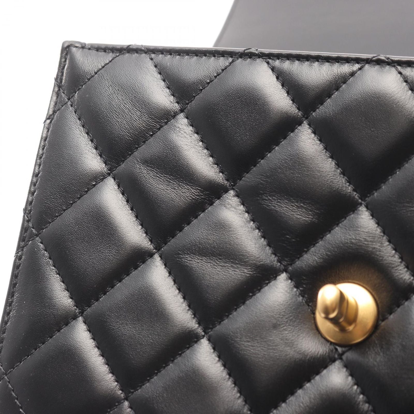 Chanel Shoulder Bag Matelasse As2615 Black Lambskin Matelasse Small Flap Chain