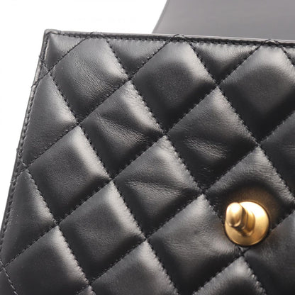 Chanel Shoulder Bag Matelasse As2615 Black Lambskin Matelasse Small Flap Chain
