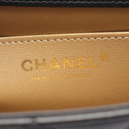 Chanel Shoulder Bag Matelasse As2615 Black Lambskin Matelasse Small Flap Chain