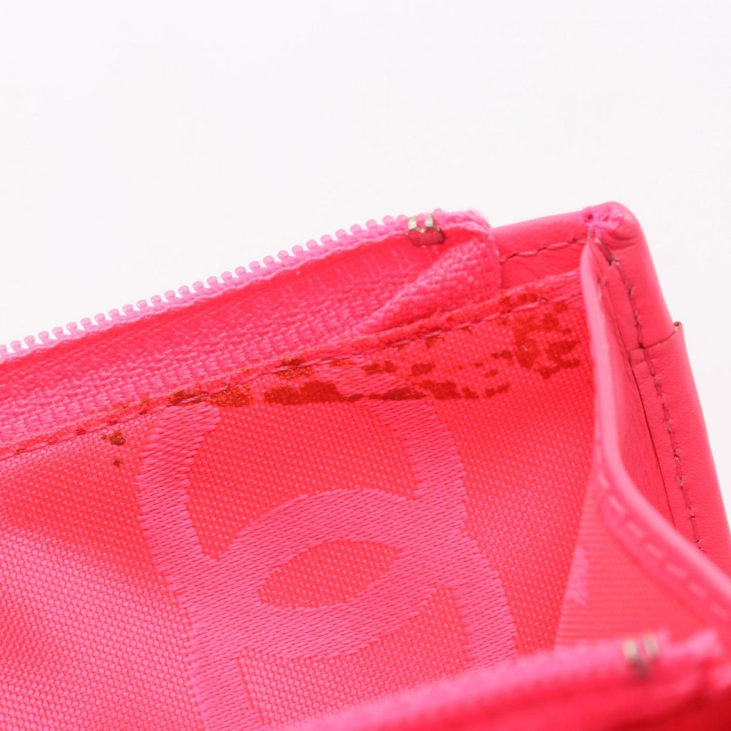 Chanel Bifold Long Wallet Cambon Line Black/Black Enamel Leather Patent Leather