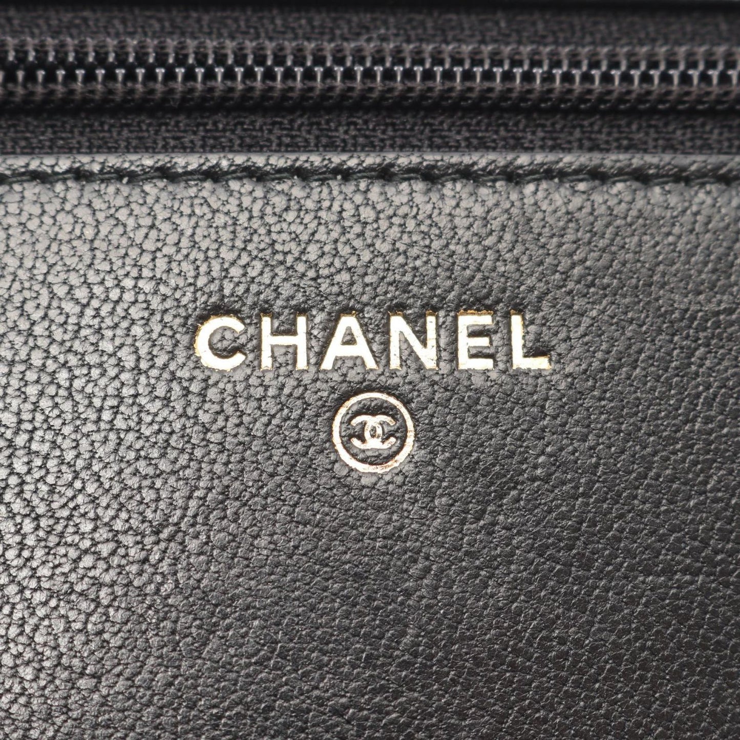 Chanel Shoulder Bag Mademoiselle Black Lambskin Mademoiselle Chain Wallet