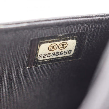 Chanel Shoulder Bag Mademoiselle Black Lambskin Mademoiselle Chain Wallet