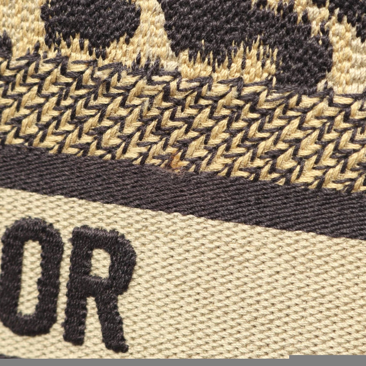 Dior Tote Bag Book Tote Small Beige/Black Leopard Canvas Book Tote Small Ladies