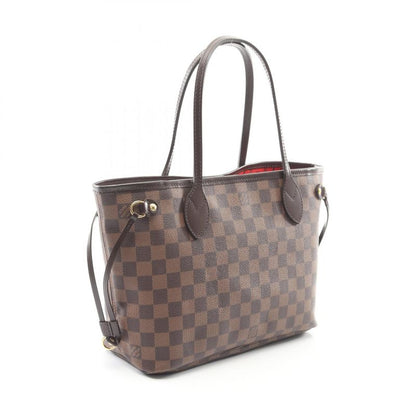 Louis Vuitton Tote Bag Neverfull PM N51109 PVC Coated Canvas Leather Neverfull