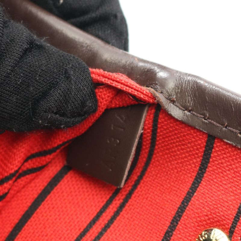 Louis Vuitton Tote Bag Neverfull PM N51109 PVC Coated Canvas Leather Neverfull