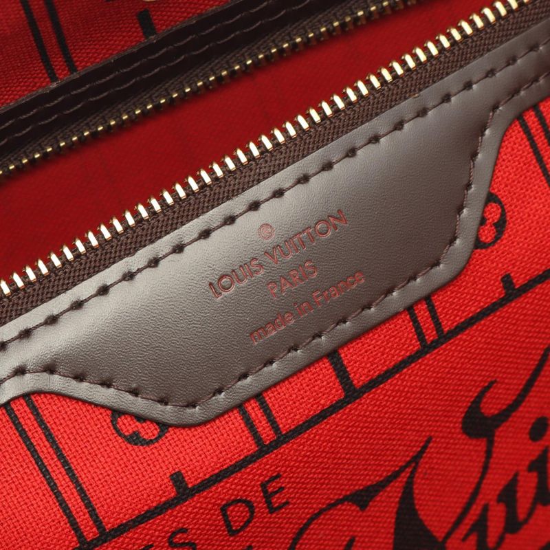 Louis Vuitton Tote Bag Neverfull PM N51109 PVC Coated Canvas Leather Neverfull