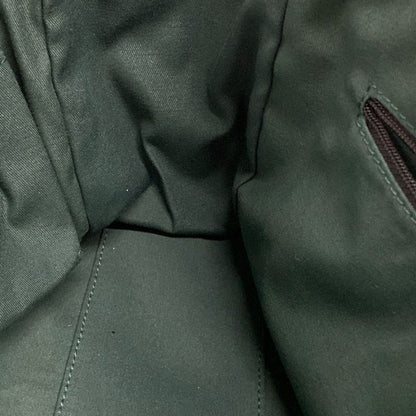 Gucci Tote Bag GG Pattern 264221 Black X Dark Green Leather