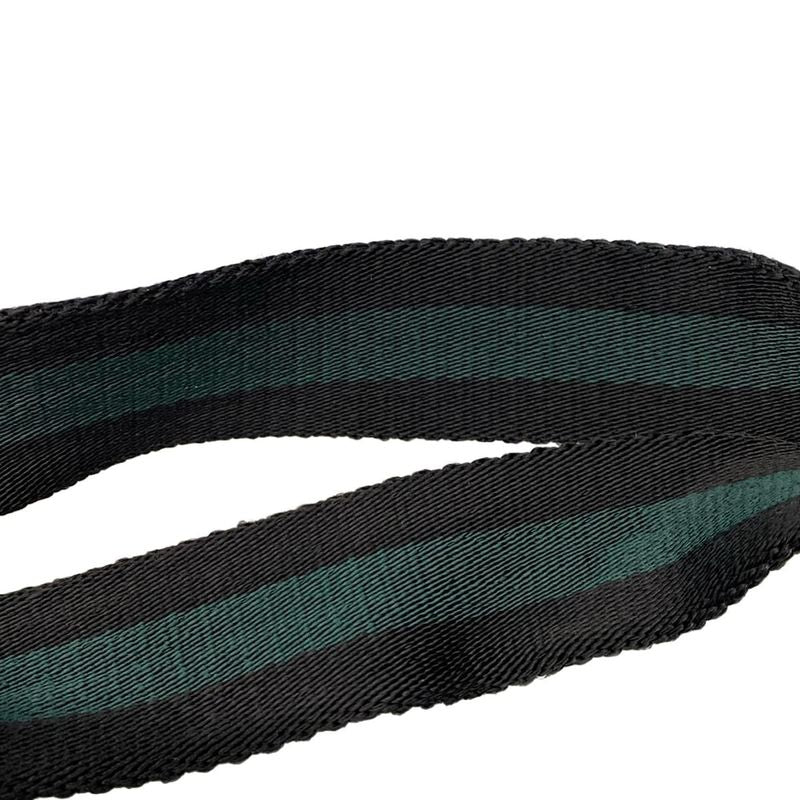 Gucci Tote Bag GG Pattern 264221 Black X Dark Green Leather