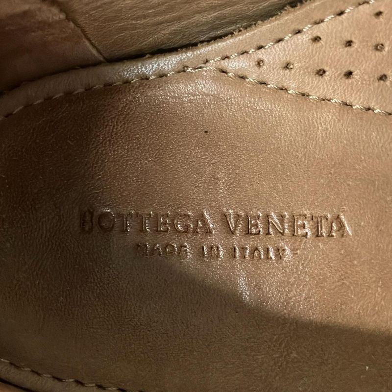 Bottega Veneta Driving Shoes 36 Women's - Beige Intrecciato