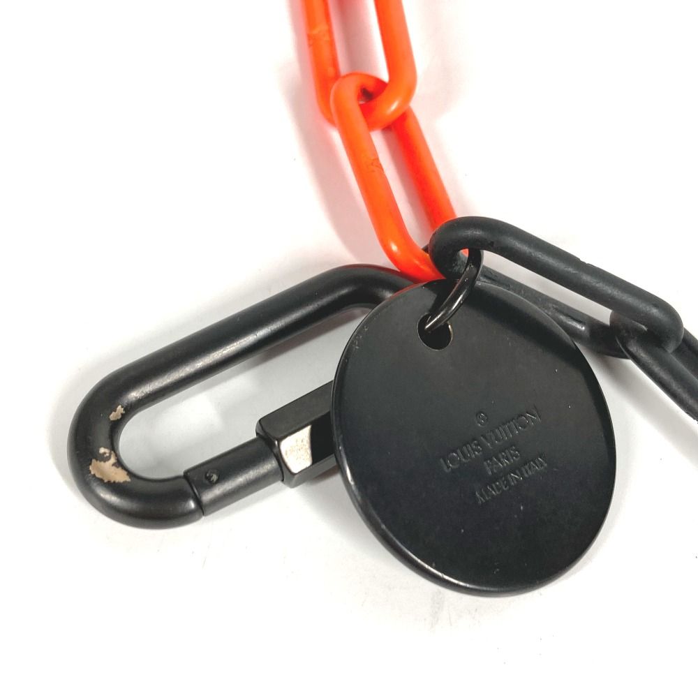 Louis Vuitton Louis Vuitton Wallet Chain Portocre Key Chain Mp2296 Plastic Black