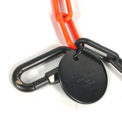 Louis Vuitton Louis Vuitton Wallet Chain Portocre Key Chain Mp2296 Plastic Black