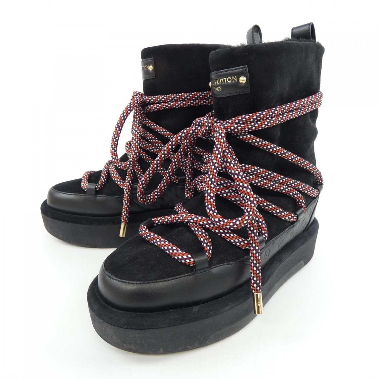Louis Vuitton Ski Platform Ankle Boot Aspen Line Boots