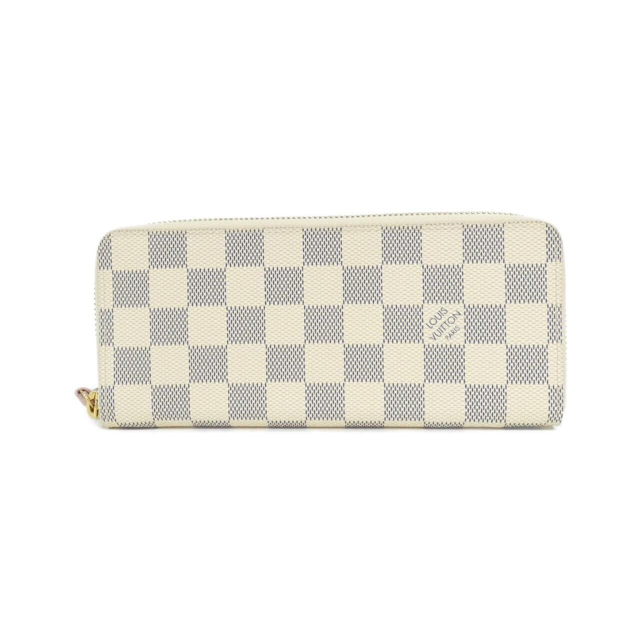 Louis Vuitton Damier Azur Portefeuille Clemence N61264 Wallet