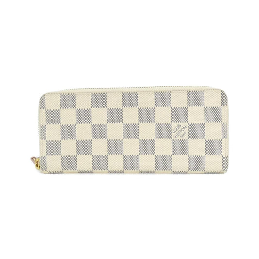 Louis Vuitton Damier Azur Portefeuille Clemence N61264 Wallet