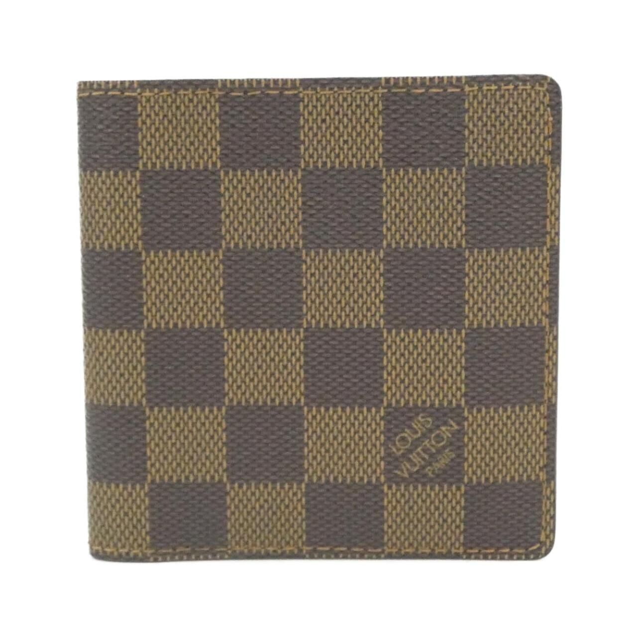 Louis Vuitton Damier Porte Bier 6 Cult Credit N61666 Billfold