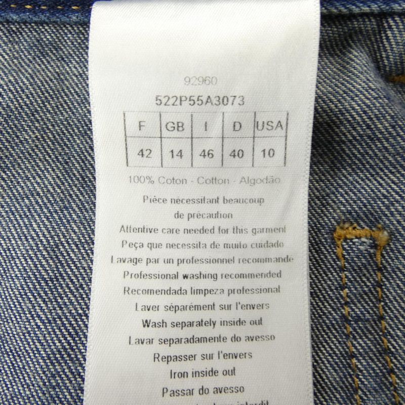 Christian DIOR ALPS 522p55a3073 Jeans