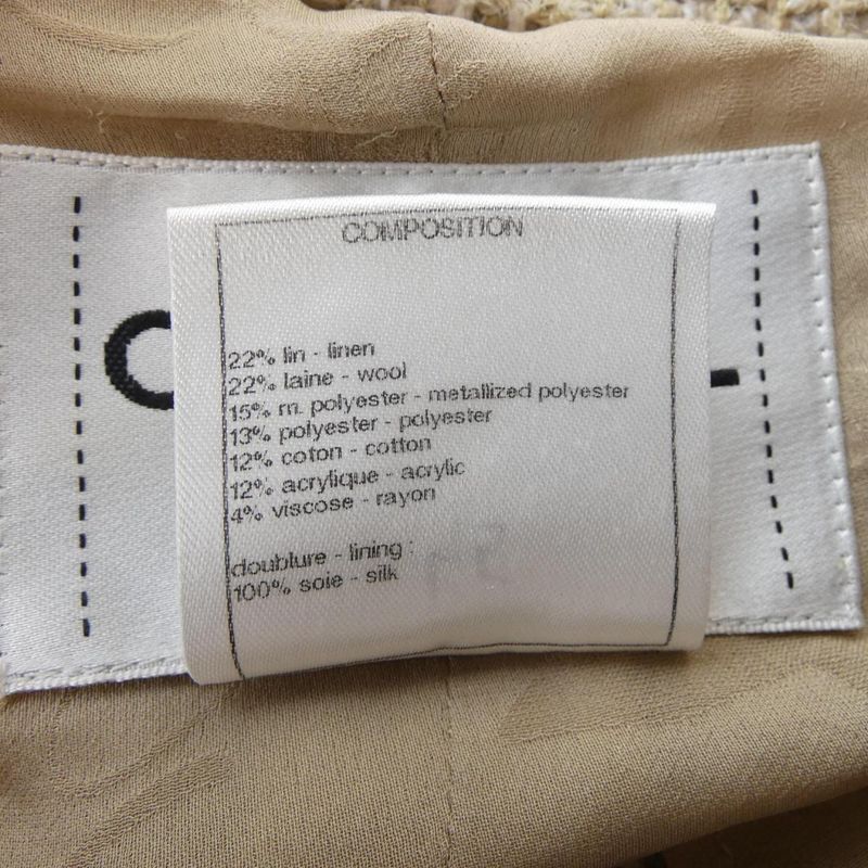 Chanel P53061v39575 16C Collarless Jacket