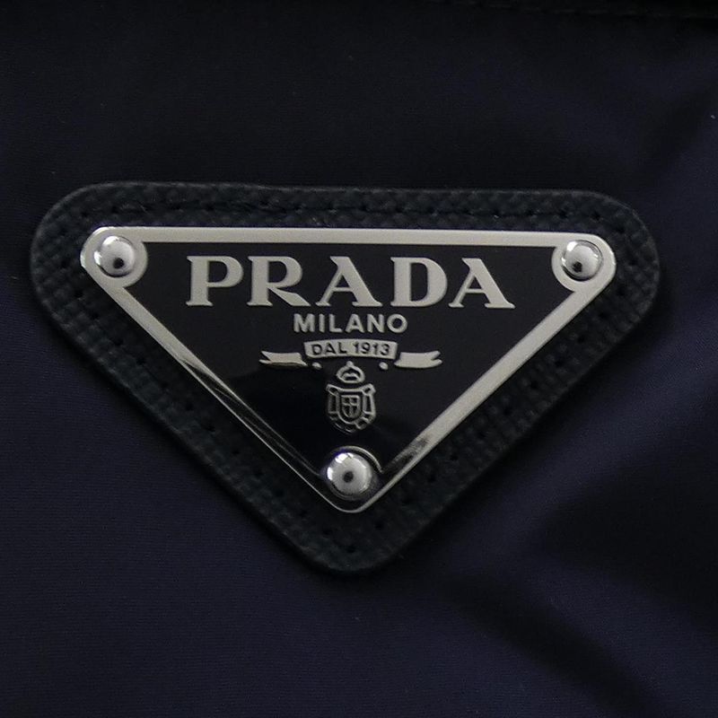 Prada Triangle Logo 29f430 S192 1WQ9 Down Coat