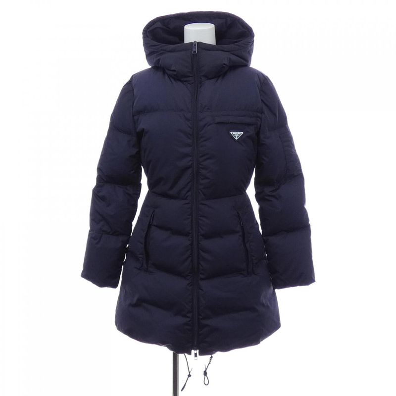 Prada Triangle Logo 29f430 S192 1WQ9 Down Coat