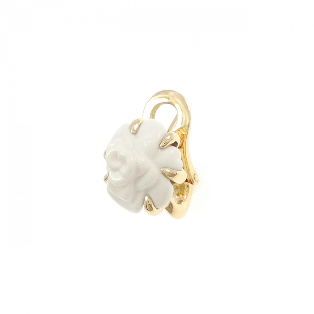 Chanel Camellia Small Earrings One Ear