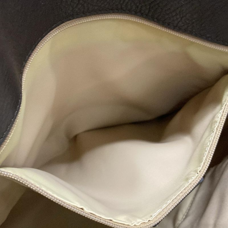 Dior Christian Dior Tote Bag Street Chic Beige X Dark Brown Leather