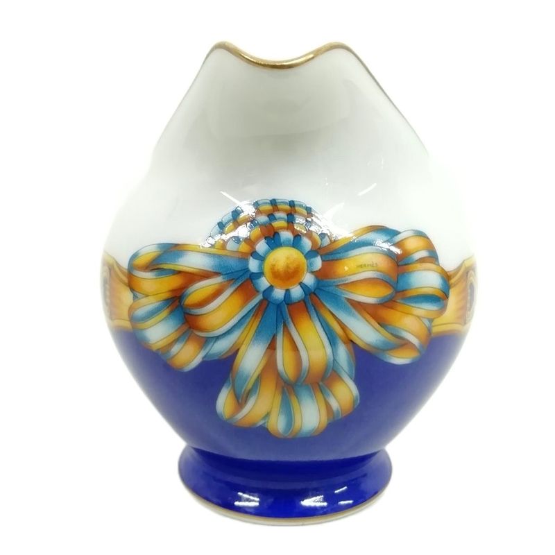 Hermes Cocardes de Soie Creamer Milk Pot Tea Utensil Pottery