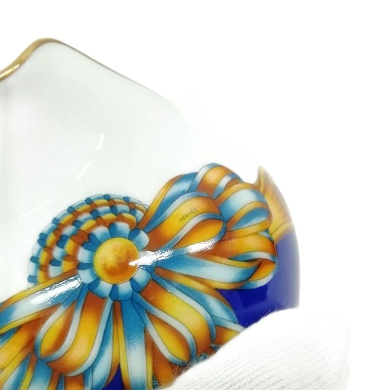 Hermes Cocardes de Soie Creamer Milk Pot Tea Utensil Pottery