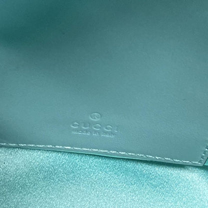 Gucci Shoulder Bag Ggmarmont 746609 Light Blue Bijou