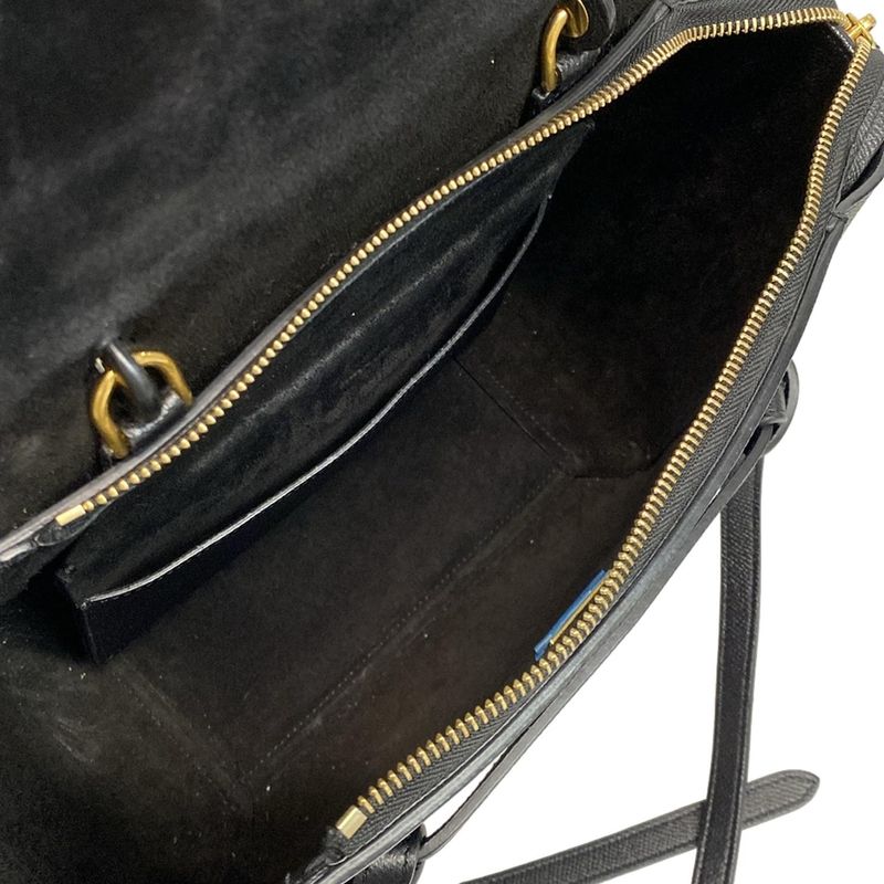 Celine Handbag Belt Bag Micro 189153zva.38no Black