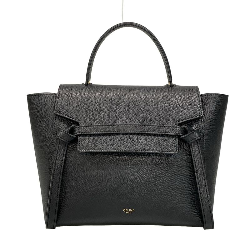 Celine Handbag Belt Bag Micro 189153zva.38no Black