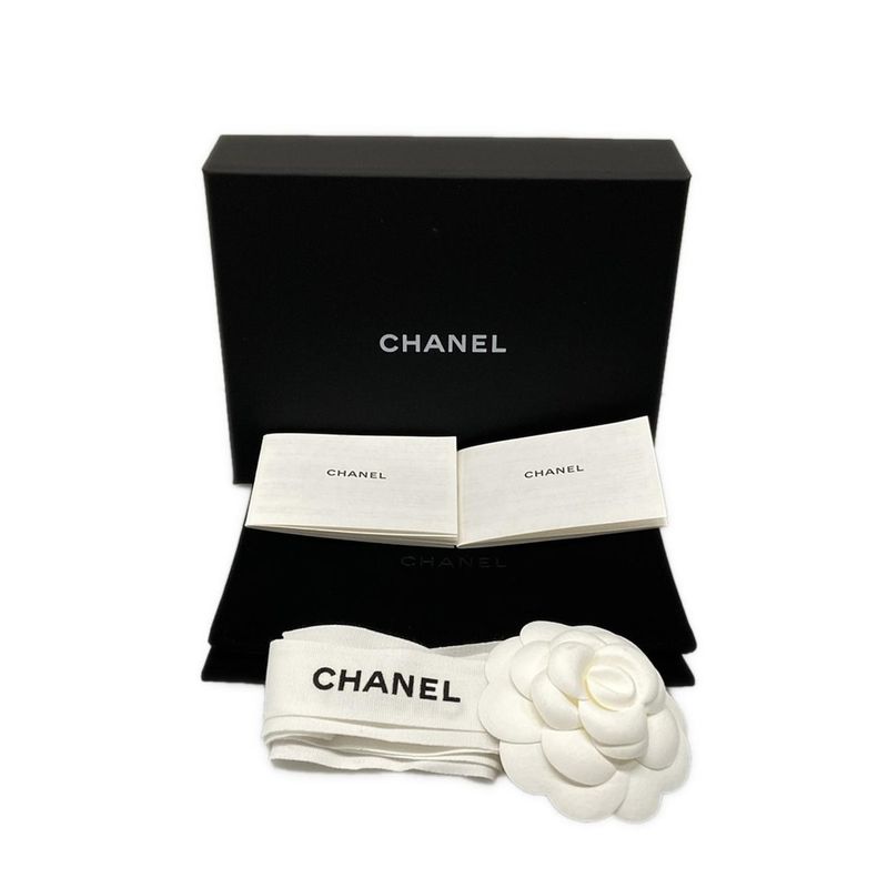 Chanel Bifold Wallet Matelasse Ap4085 Black Gold Hardware