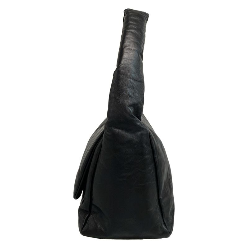 Balenciaga Shoulder Bag Monaco 787902 Black Leather