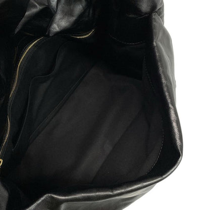 Balenciaga Shoulder Bag Monaco 787902 Black Leather