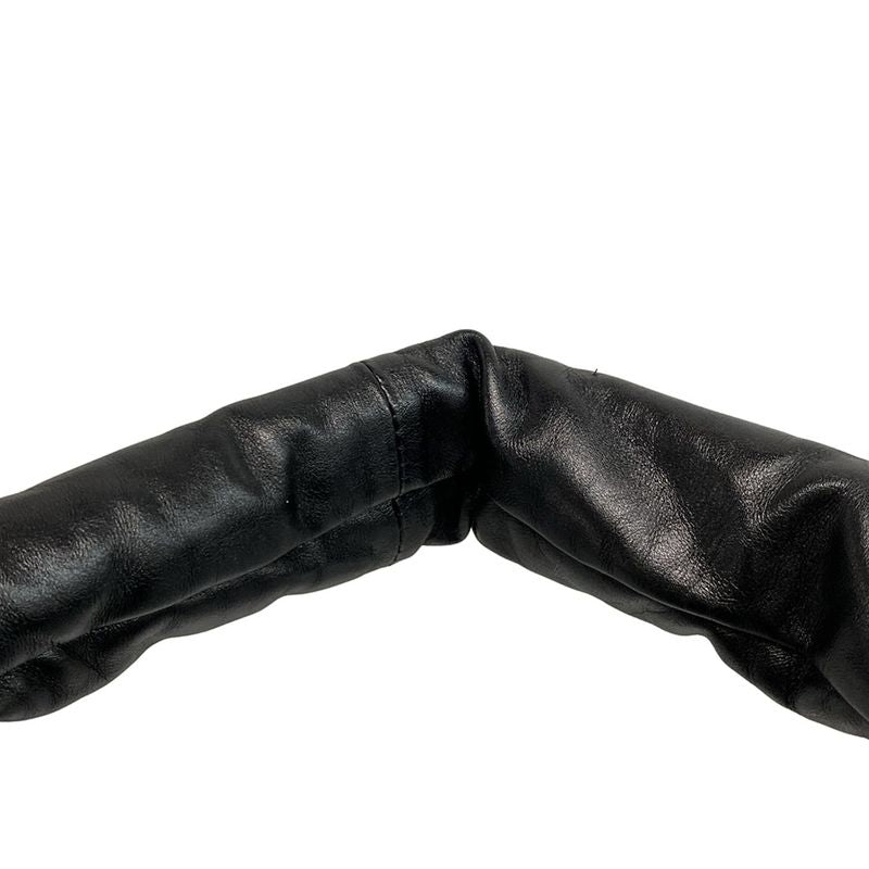 Balenciaga Shoulder Bag Monaco 787902 Black Leather