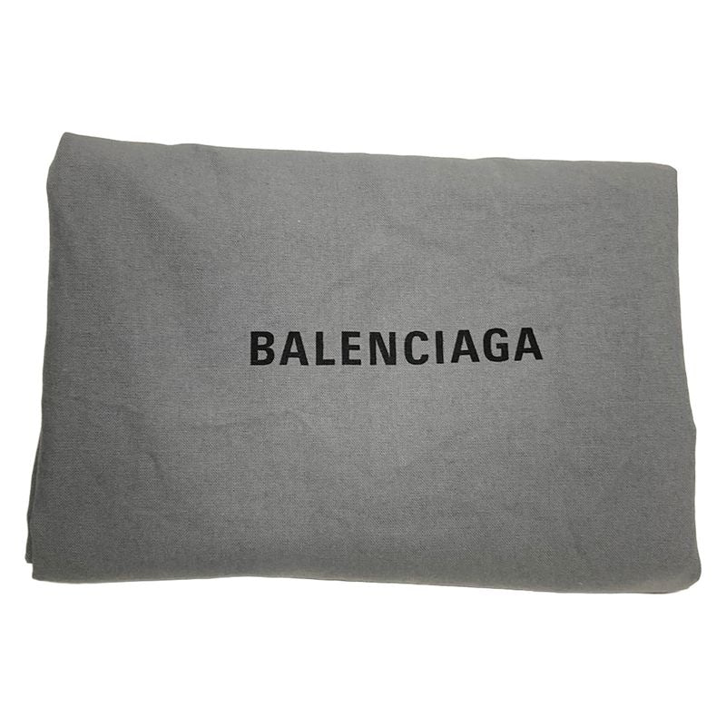 Balenciaga Shoulder Bag Monaco 787902 Black Leather