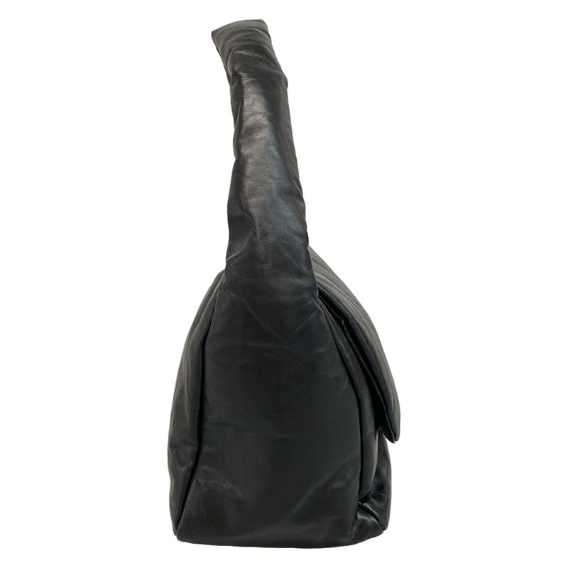 Balenciaga Shoulder Bag Monaco 787902 Black Leather