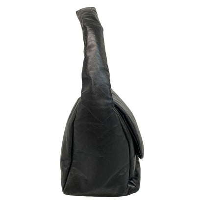 Balenciaga Shoulder Bag Monaco 787902 Black Leather