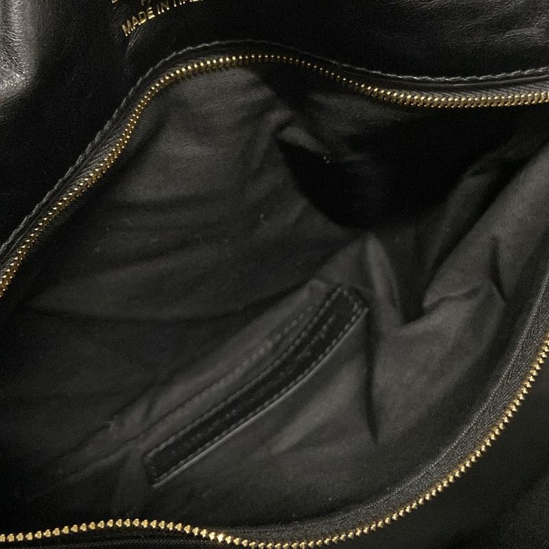 Balenciaga Shoulder Bag Monaco 787902 Black Leather