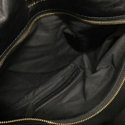 Balenciaga Shoulder Bag Monaco 787902 Black Leather