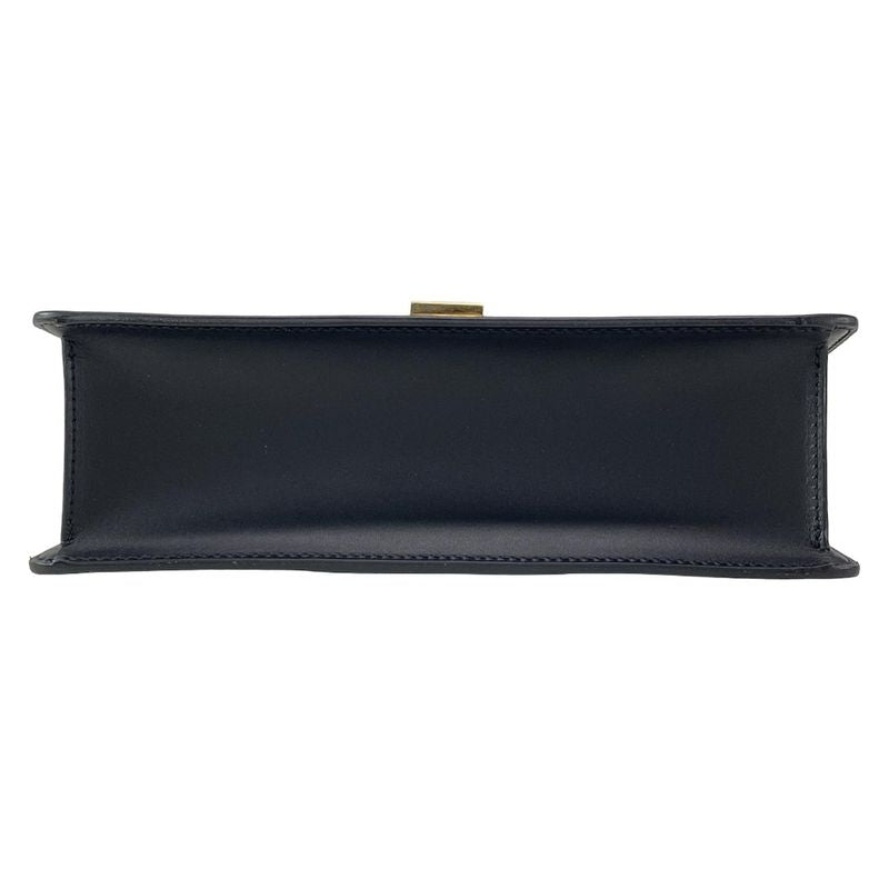 Gucci Shoulder Bag Sylvie 421882 Black Leather