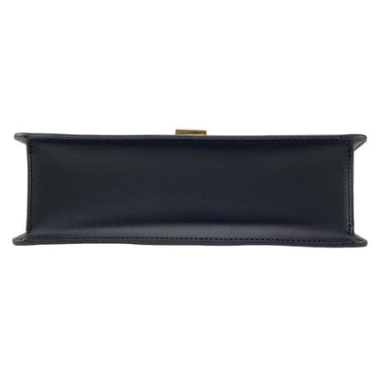 Gucci Shoulder Bag Sylvie 421882 Black Leather
