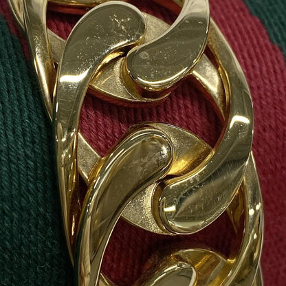 Gucci Shoulder Bag Sylvie 421882 Black Leather