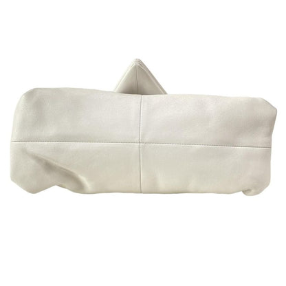 Bottega Veneta Clutch Bag - 622712 White Leather