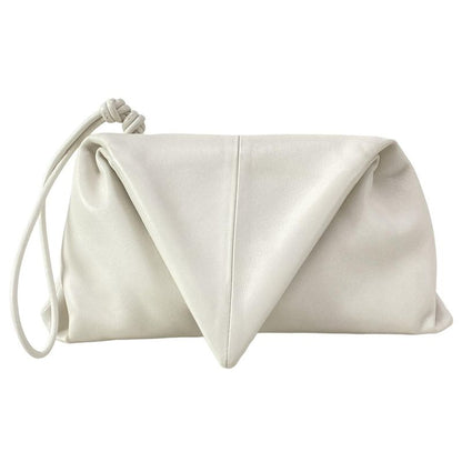 Bottega Veneta Clutch Bag - 622712 White Leather